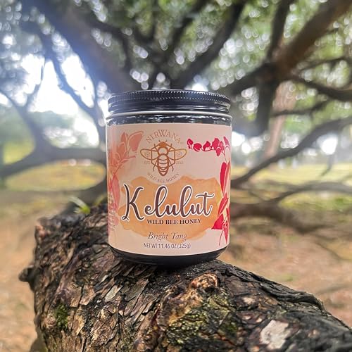 Image of Bright Tang by Nirwana - Pure Wild Stingless Bee (Kelulut) Honey, Malaysian Rainforest Honey, 325 g Glass Jar