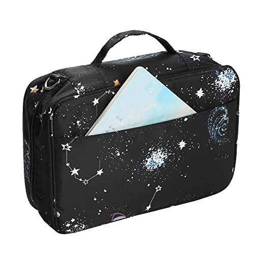 Image of Lbxgap Colored Pencil Case 100 Slots hold 300 pcs Pencils or 200 gel pens. Organizer Large Capacity with Handy Wrap Portable Multilayer Holder for Watercolor Pencils & Gel Pen Markers
