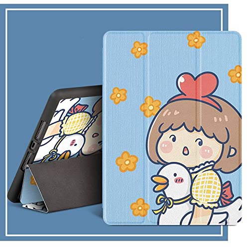 NagpintS pour Apple Ipad Mini 5 Gen Case Smart Cover - Auto Wake/Sleep - Mini 5Th Modèle No. A2124_A2125_A2126_A2133-Cute Girl Blue