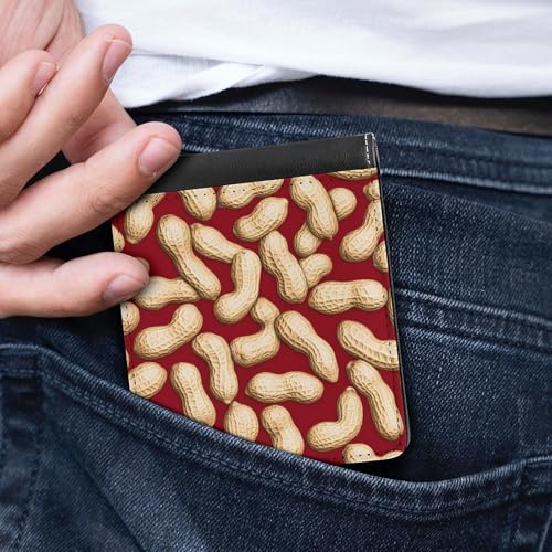 Nuts Fashion Bifold Wallets for Men Women Slim & Thin Credit Card Holder Wallet Purse4