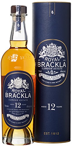 Royal Brackla 12 Jahre Single Malt Highland Scotch Whisky, mit Geschenkbox 70 cl Cover