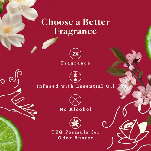 Image of Kleenest Adeha Room Air Freshener Spray - Whispering Woods | Alcohol Free Long Lasting Fragrance for Home & Office | Odour Buster Technology | Essential Oil Room Spray, Pet & Baby Safe | 218 ml