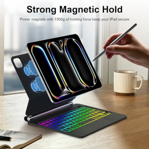 Image of FOGARI Keyboard Case for iPad Pro11 M4 2024 11 inch,Black