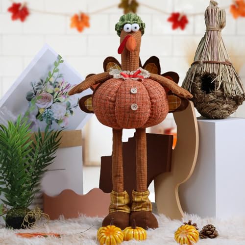 Figurine de dinde articulée pour stabiliser vos décors de table et étagères