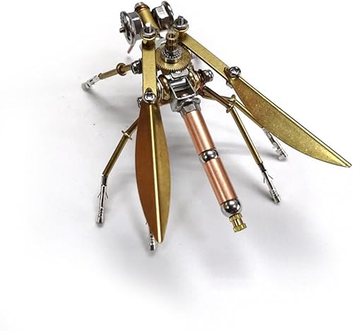 Miniatura 3 de SUPERFLEX Rompecabezas 3D desconcertado Mosquito Metal Craft Kit de construcción divertido y educativo DIY juguete de metal ensamblar modelo de