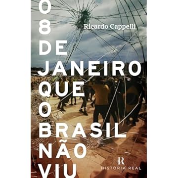 Capa do livro O 8 de janeiro que o Brasil não viu