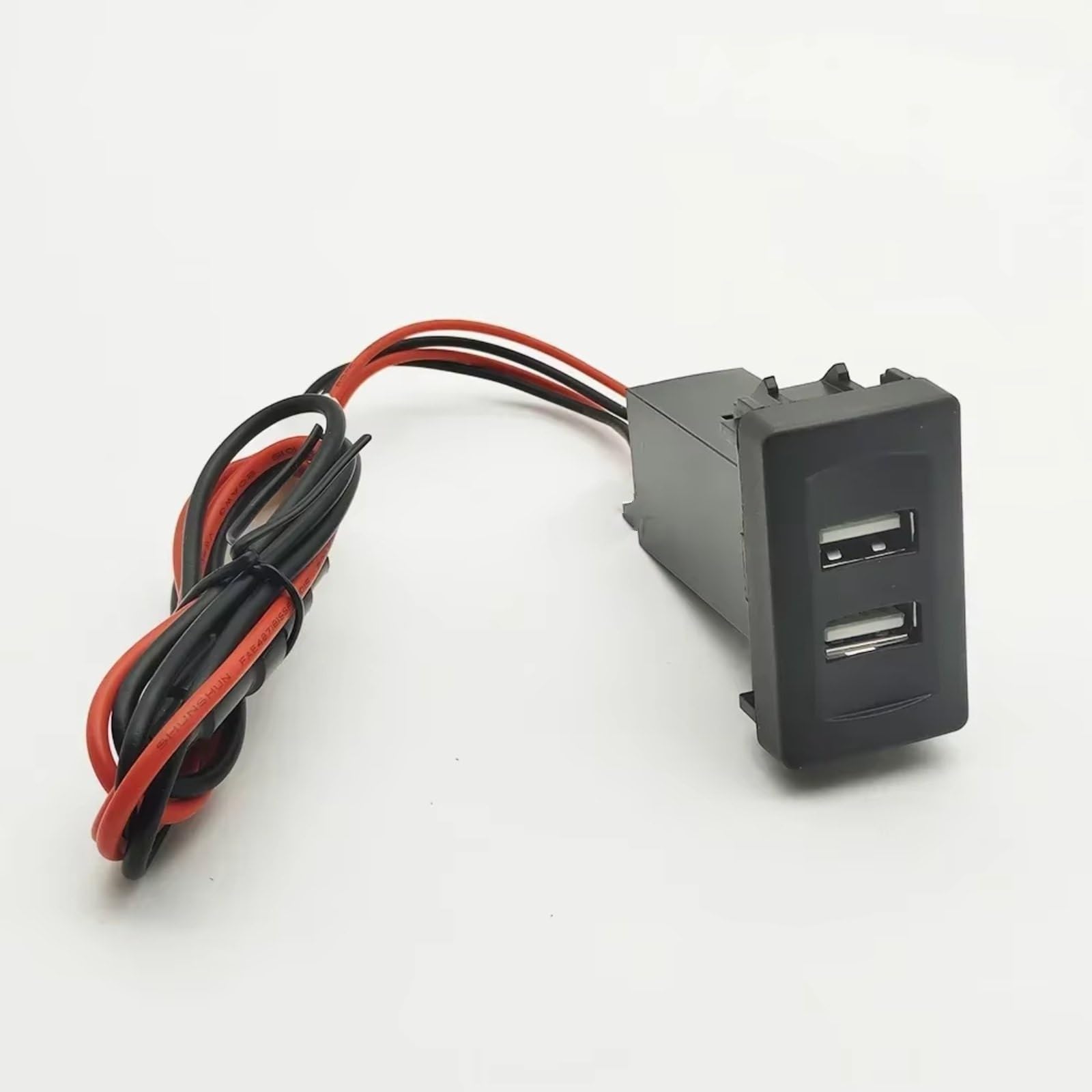 Compatible Con VW Para T4 Puerto USB Dual Enchufe Relé Con Cable 12V 24V Reemplazo Carga Rápida Resistente Al Agua Puerto USB AUX Jack