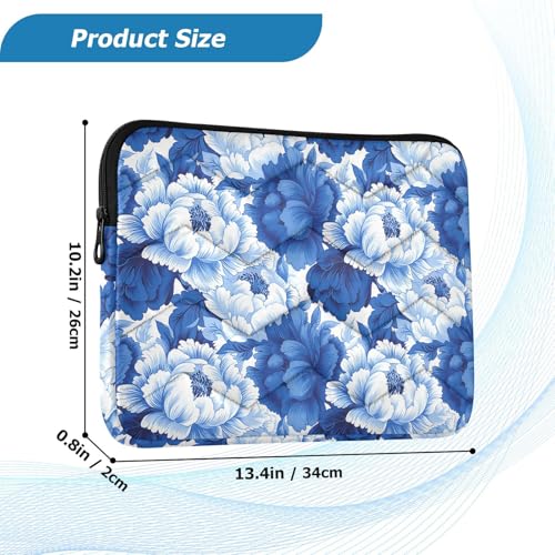 Funda para Laptop con Estampado Floral 13.4x10.2x0.8in miniatura 3