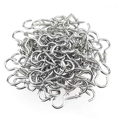 Helifouner HELIFOUNER-SCREW-HOOKS 120 Pieces 3/4 Inch Cup Screw Hooks cover