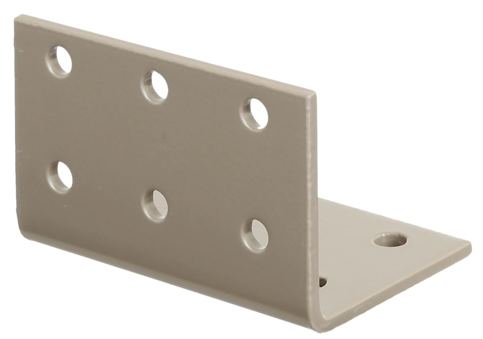 Alberts 823009 DURAVIS® Lochplattenwinkel | schwarzdiamant duplexbeschichtet | Größe 40 x 40 x 60 mm | 50er Set