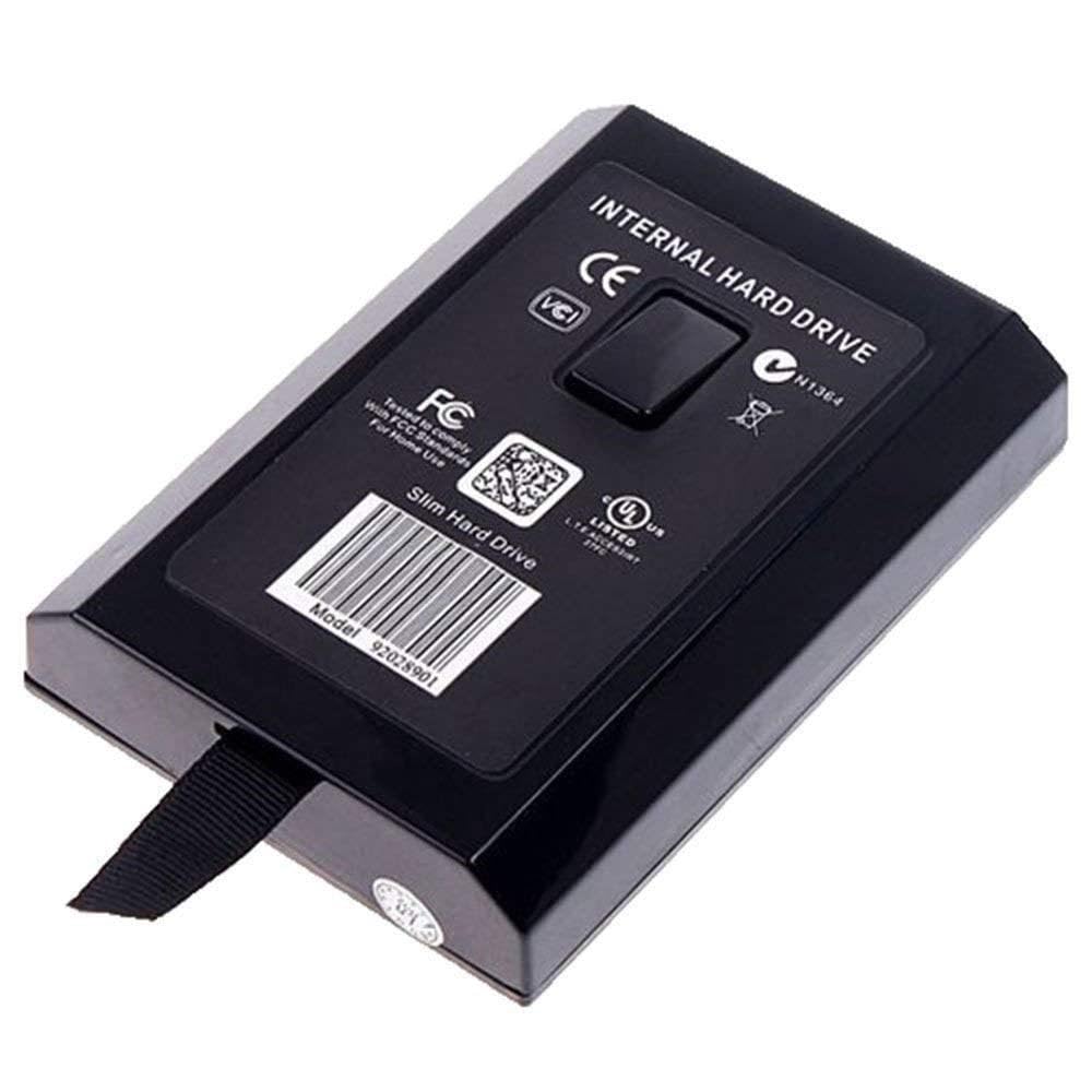 Kompatybilny z konsolą Xbox 360 Slim/360 E - zapasowy wewnętrzny dysk twardy HDD (60 GB-500 GB) dla zwiększonej pojemności pamięci (500 G)