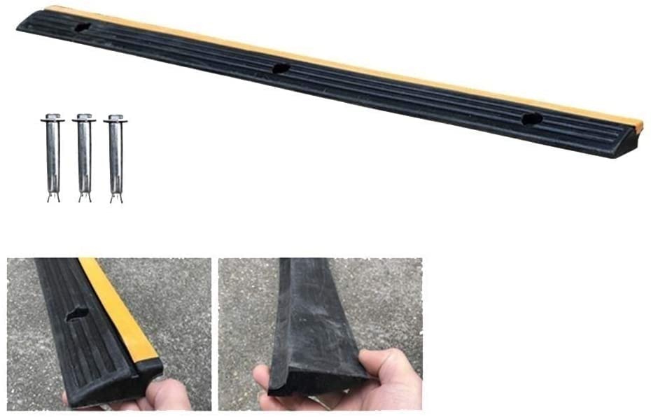 Rampes multifonction en caoutchouc durable pour marche d'intérieur de 3cm - 6