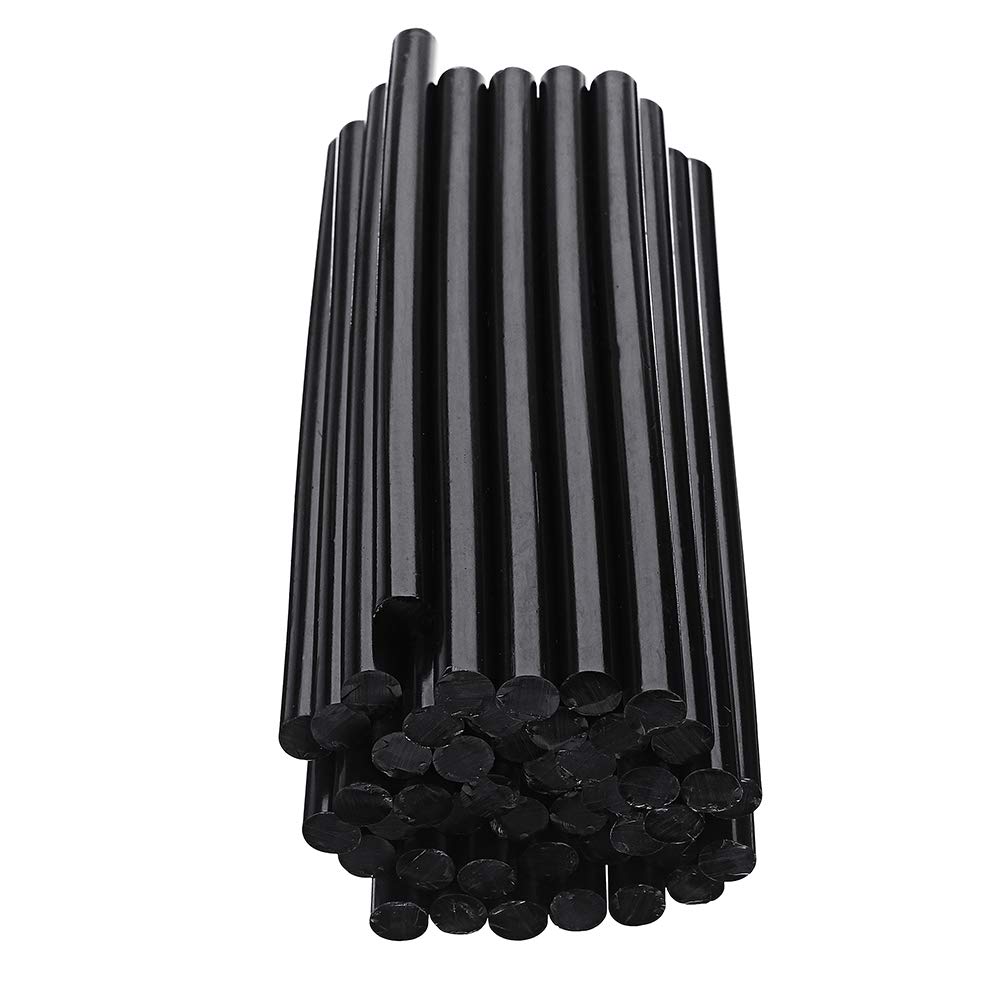 50Pcs 11Mm X 200Mm Stick Di Colla A Caldo Nero Adesivo Per Riparazione Modello Artigianale Fai-Da-Te