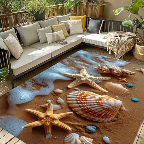 Tapete decorativo Ocean Beach 63x47 in