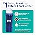 PUR PLUS 30-Cup Water Filter Dispenser with 1 Lead-Reducing PUR PLUS Filter, Dishwasher Safe, Powerful Filtration, Large Capacity with Slim, Space-Saving Design, White (DS1811Z)