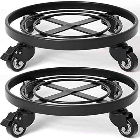 Amagabeli 14" Plant Caddy with Wheels Cover