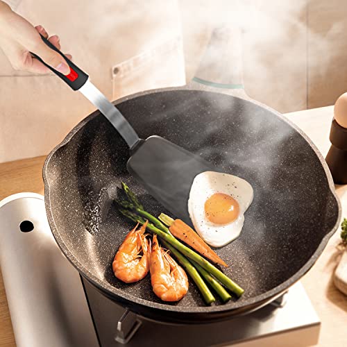 Vovoly Silicone Spatulas Heat Resistant With Longer Handle thumb #3