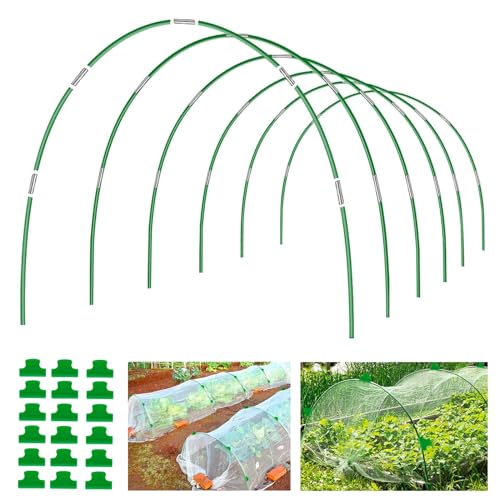 joyhalo Garden Hoops for Raised Beds, 36pcs Greenhouse...
