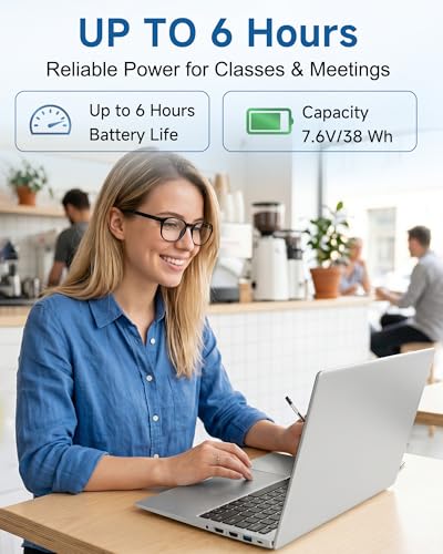 Image of 15.6 inch Laptop Computer, 16GB RAM 512GB SSD, Business & Student