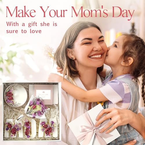 Gift Basket for Mom – Birthday & Christmas Small Spa Box – Relaxing Mom Gift Set with Candle, Soap & Wax Melts – Perfect Xmas, Holiday or Birthday Present - Image 4