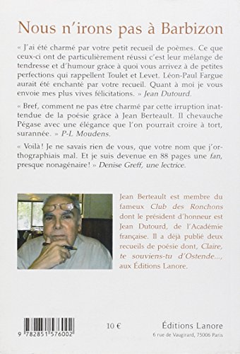 Nous n'irons pas à Barbizon