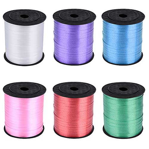 ZYOOO White Balloon String Balloon Curling Ribbons for Balloon Accessories - 5mm * 500 Yards, Blanco - Image 4