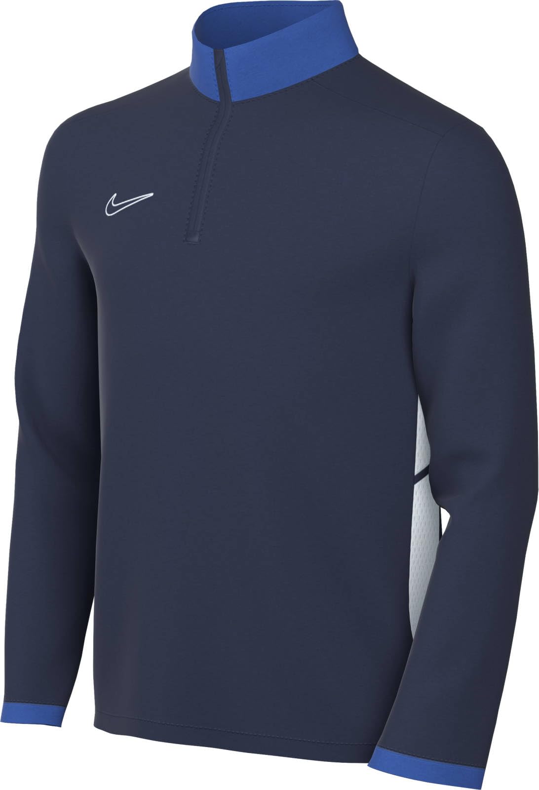 NIKE FZ9773-410 Y NK DF ACD25 DRIL TOP Sweatshirt Unisex MIDNIGHT NAVY/ROYAL BLUE/WHITE/WHITE Size S