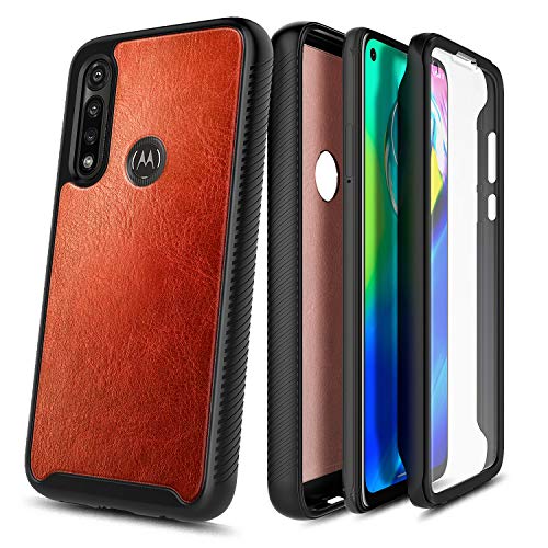 E-Began Case for Motorola Moto G Power (2020 Release), Full-Body Protective Rugged Bumper
