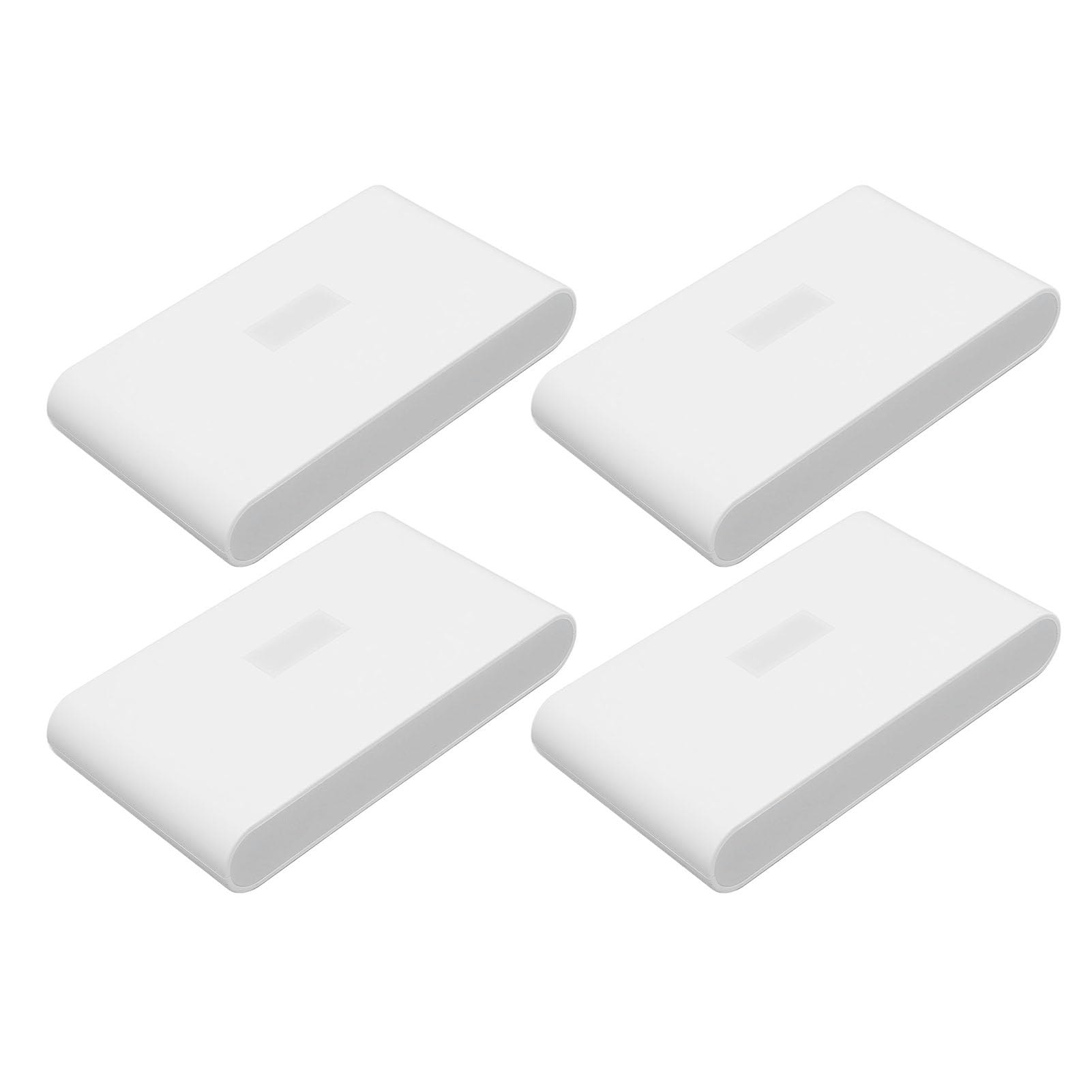 Luz Nocturna LED Magnética con Sensor de Movimiento, Luz Nocturna Inalámbrica Recargable de 2700k para Escaleras de Dormitorio Material: ABS Juego de 4