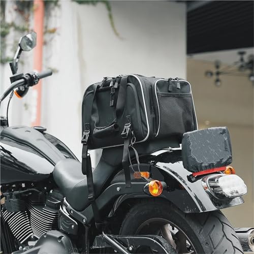 Motorrad-Heckgepäckträger Für Gepäckträger Beifahrersitz Motorrad Haustiertragetasche Katze Hund Haustiertragetasche Tragbare Katze Hund Reisetragetasche