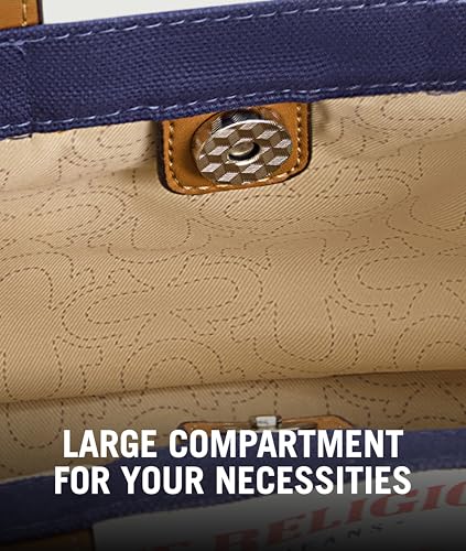 Image of True Religion Tote Bag, Women's Mini Travel Shoulder Bag with Adjustable Strap