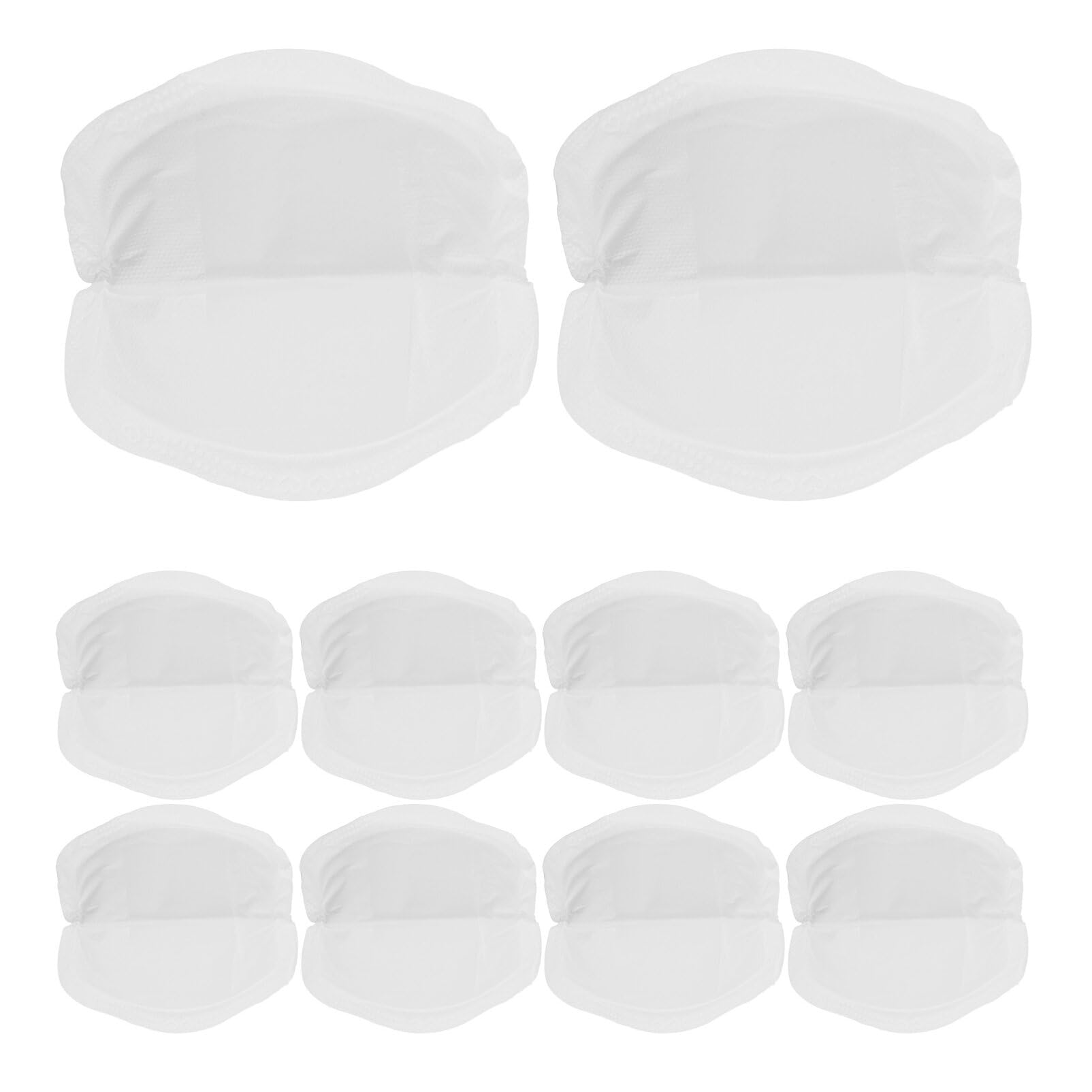 Disposable Pads: 24pcs Absorbent Breast Pads Breathable Breastfeeding Cushions Ultra Thin Leakproof Breastfeeding Essential for Mom White