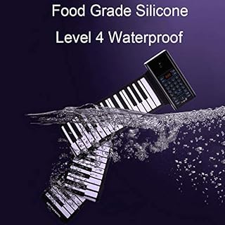XMZWD Piano Roll Up Pliable, Débutant Hand Roll Piano 88 Clavier Épaississement Version Professionnelle Portable… - Les Beatles, Paul McCartney, John Lennon, RIngo Starr, George Harrison XMZWD Piano Roll Up Pliable, Débutant Hand Roll Piano 88 Clavier Épaississement Version Professionnelle Portable… – Image 3