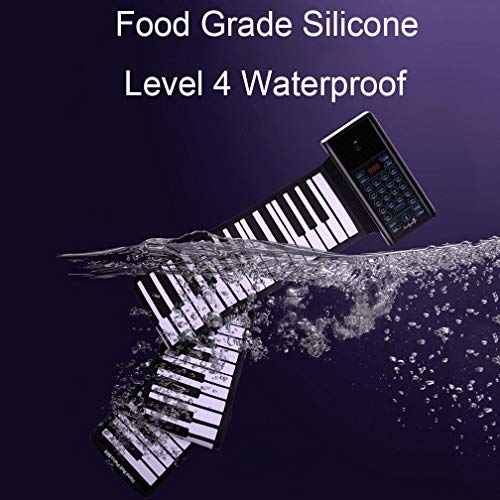 XMZWD Piano Roll Up Pliable, Débutant Hand Roll Piano 88 Clavier Épaississement Version Professionnelle Portable… - Les Beatles, Paul McCartney, John Lennon, RIngo Starr, George Harrison XMZWD Piano Roll Up Pliable, Débutant Hand Roll Piano 88 Clavier Épaississement Version Professionnelle Portable… – Image 4