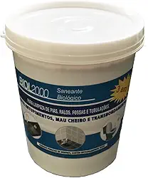 Biol2000 Remove Gorduras, Óleo e Graxa, Limpa Completamente seu Sistema de Fossa Séptica, Sumidouros, Caixa de Gordura, Ralos e Tubulação - Pote 500g
