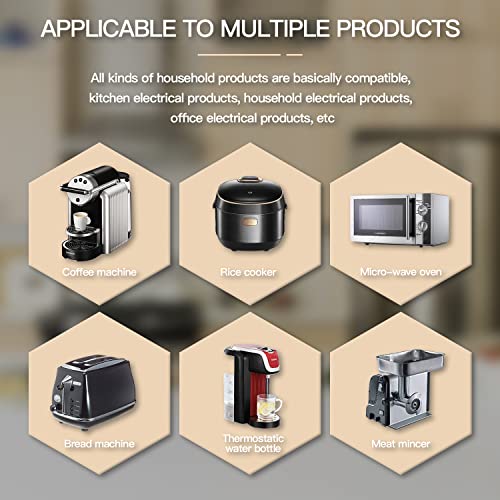 Cord Organizer For Kitchen Appliances - 4Pack Upgraded Adhesive Cord Winder Wrapper Holder Cable Organizer For Small Home Appliances Cord Keeper On Stand Mixer,Blender,Coffee Maker,Pressure Cooker #TOP6