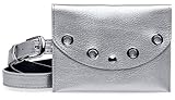 sportlich elegante, kleine Damen Gürteltasche inklusive beiliegendem Gürtel aus hochwertigem Kunstleder
