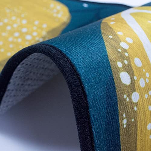 Image of HomeCloud Rubber 6mm Fruit Printed Thick Anti Slip, Washable, Big Size, Printed, Designer Folding Kitchen Mat for Floor Home Bedroom -, Standard Size (40 x 120 cm 40 x 60 cm)