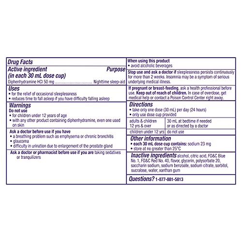 Zzzquil 3.239E+11 Sleep Aid, Nighttime Sleep Aid Liquid thumb #1