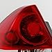 AKKON - For Chevy Impala Replacement Red Clear Tail Lights Driver Rear Lamps New
