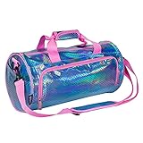 Wildkin キッズ ダンスバッグ 男の子 女の子 バレエ教室やダンスの発表会に最適なサイズ ポリエステル100%生地 ラミネート加工 ダンスダッフルバッグ サイズ 17 x 8.5 x 8.5インチ (マーメイドスケール)