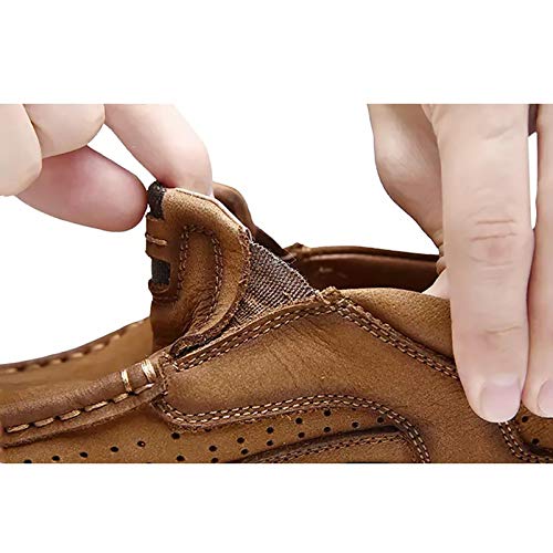 image for COSIDRAM Men Casual Shoes Summer Sneakers Loafers Breathable Genuine L