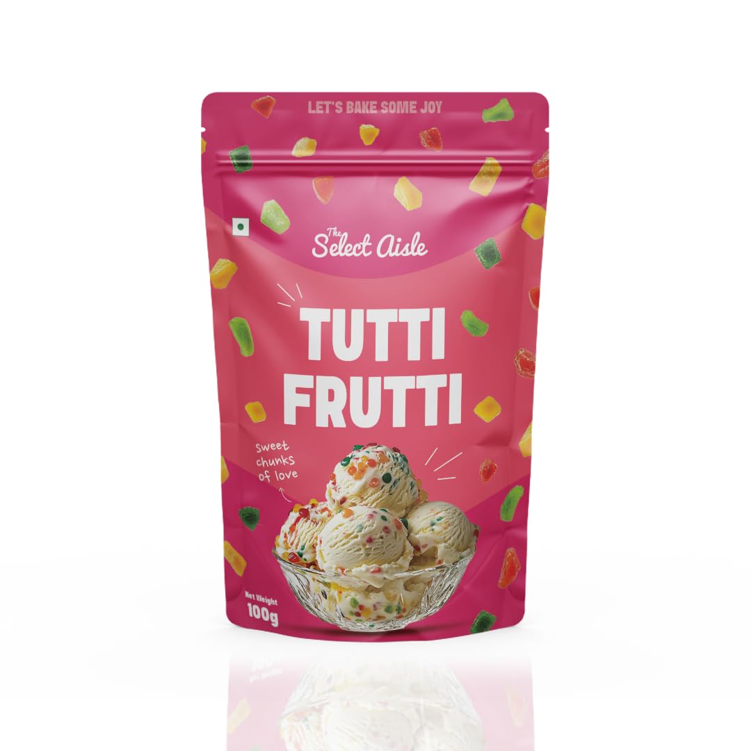 The Select Aisle Tutti Frutti - 100g | Ideal for Cakes, Cookies