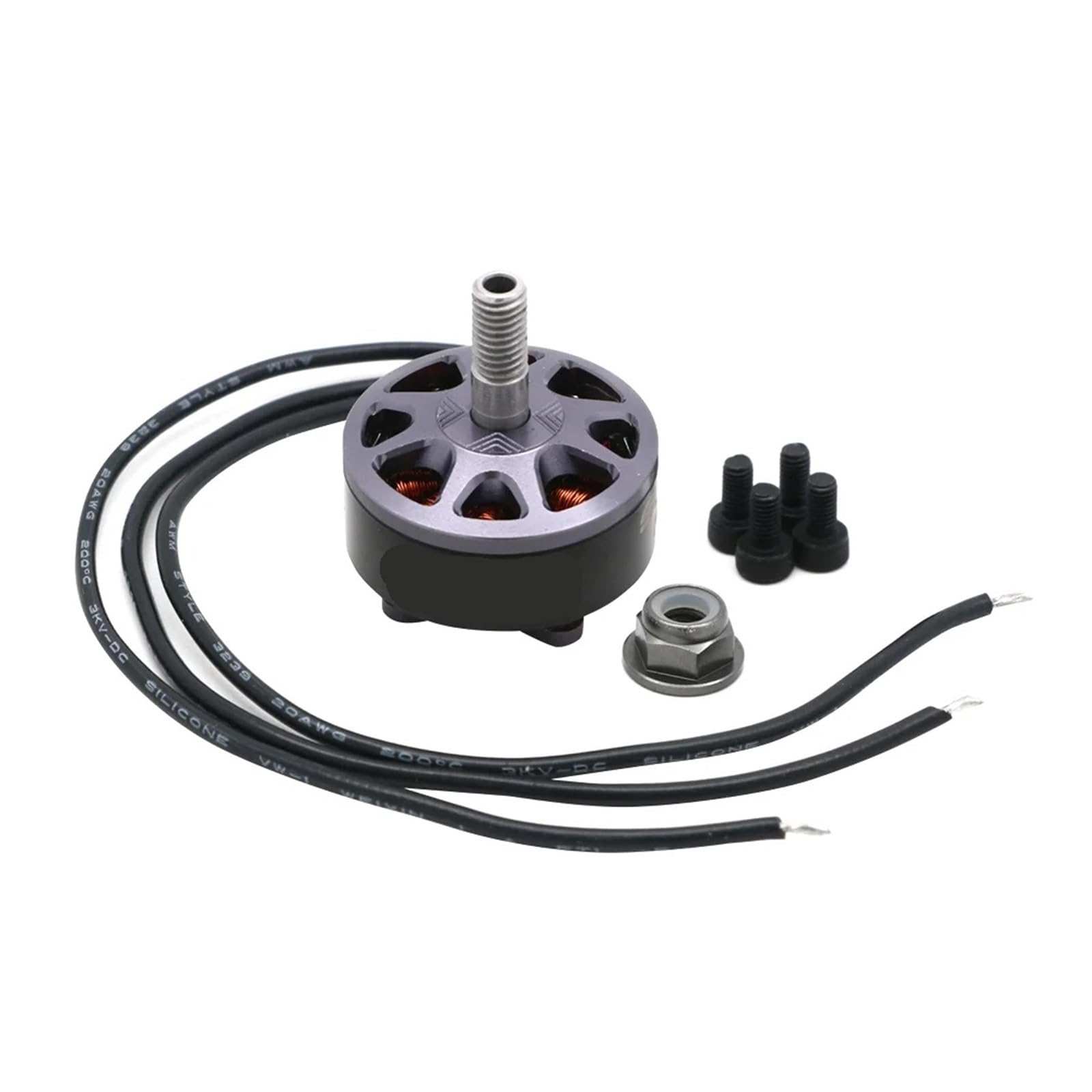 4 Uds 2207 1750KV 2450KV 2750KV Hilo FPV Racing Motor sin escobillas, Compatible con RC Drone Piezas de Repuesto cuadricóptero