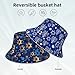 Bucket Hats for Women and Men Hanukkah Fashion Sun Cap Packable Outdoor Fisherman Hat