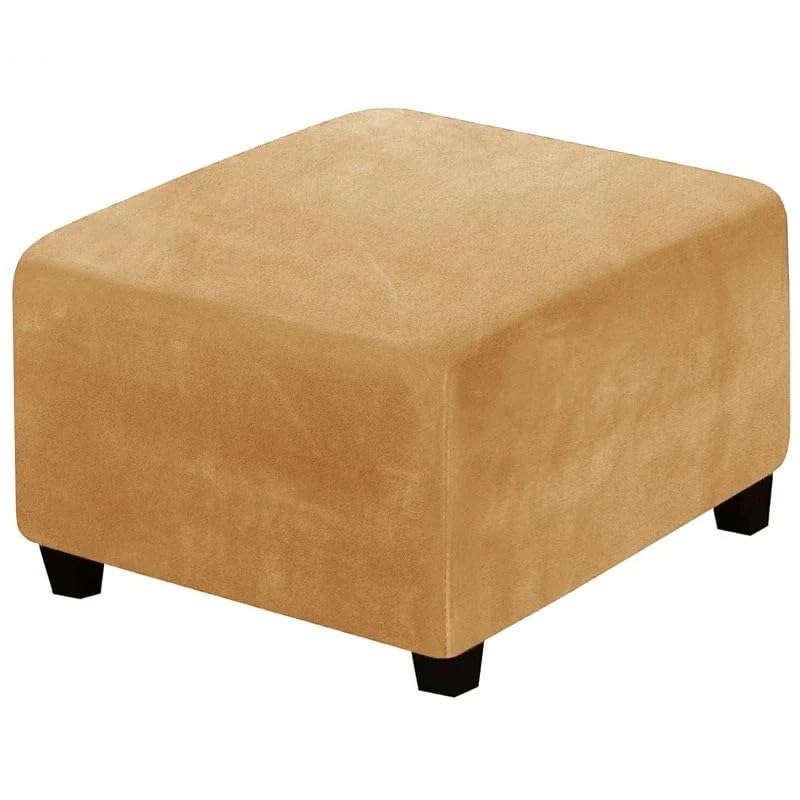 Fundas elásticas for taburetes cuadrados, duraderas, elásticas, de jacquard, antideslizantes, lavables, reutilizables, no se decoloran, fáciles de limpiar, protector de asiento for el hogar, cocina, b