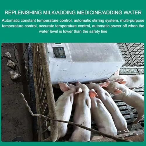 Alimentador de leche para lechones contra bajas por desnutrición 4