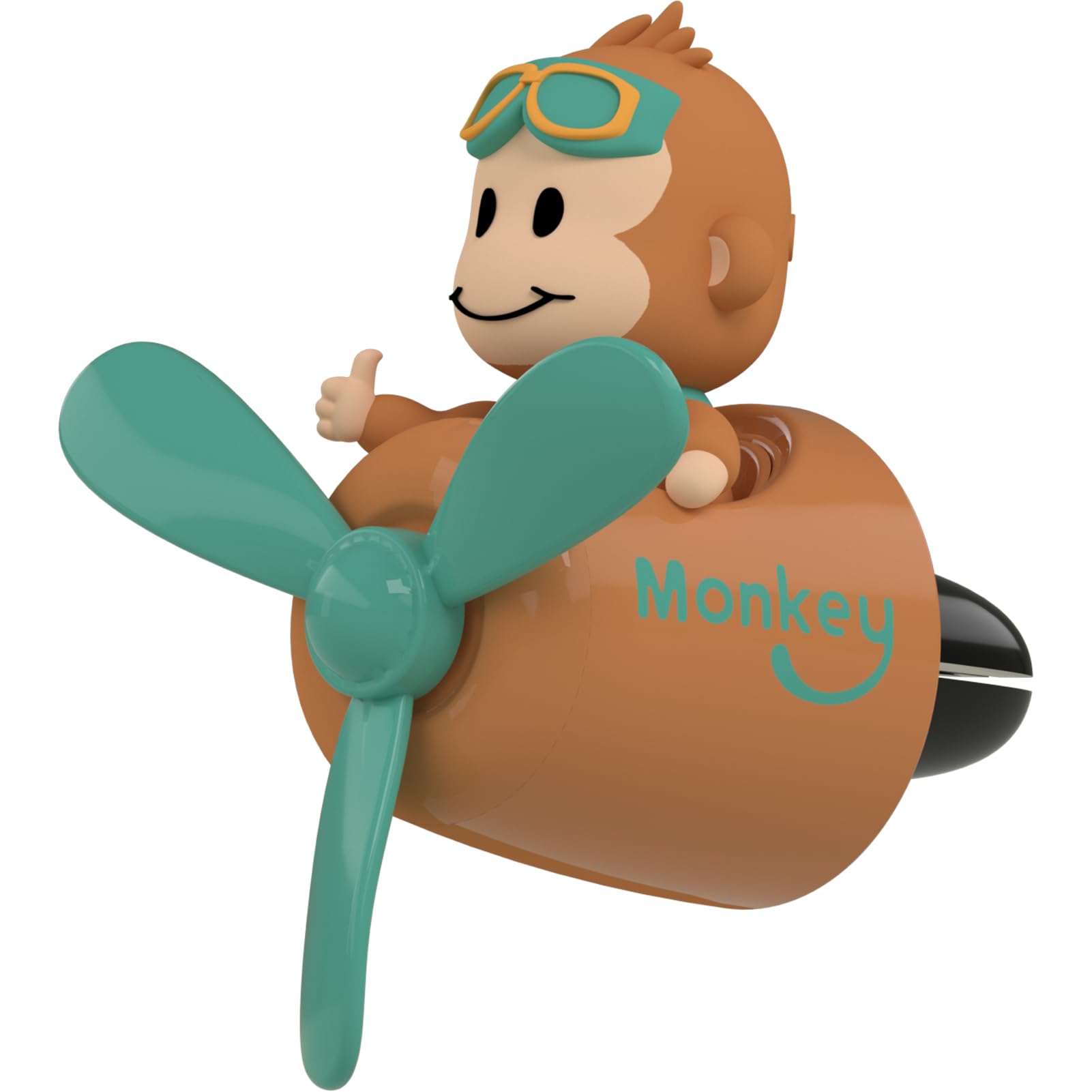 Pilot Monkey Cute Car Diffuser