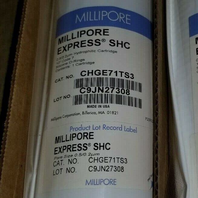 Millipore CHGE71TS3 Express SHC Cartridge Filter 10