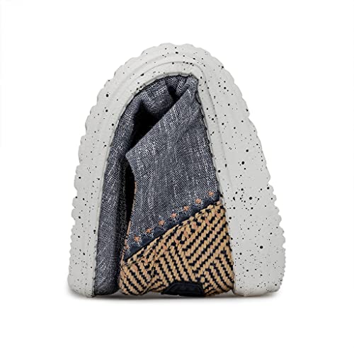 Image of HEYDUDE Women's Wendy Chambray | Women's Shoes | Women's Lace Up Loafers | Comfortable & Light-Weight